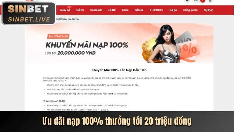 Thưởng Chào Mừng Kingbet86